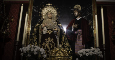 Galeria: Ntra. Sra. de las Angustias ataviada para la Cuaresma